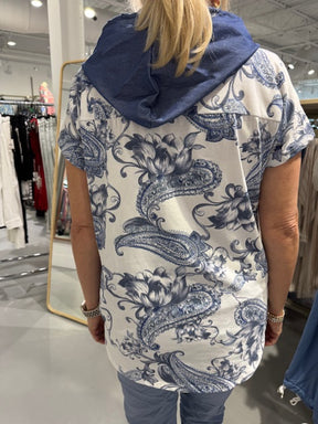 Haut - Collection Italienne - Capuchon Denim