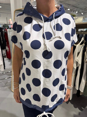 Haut - Collection Italienne - Capuchon Denim