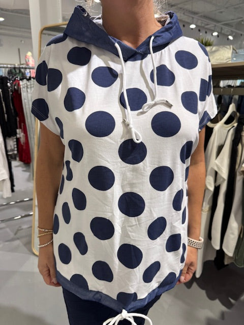 Haut - Collection Italienne - Capuchon Denim
