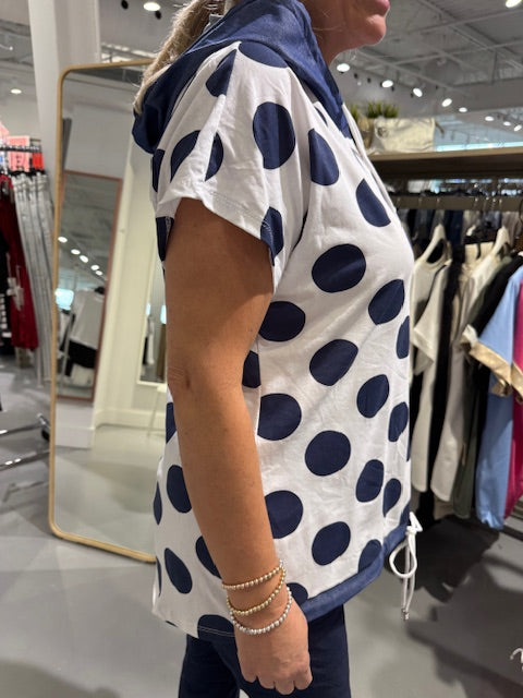 Haut - Collection Italienne - Capuchon Denim