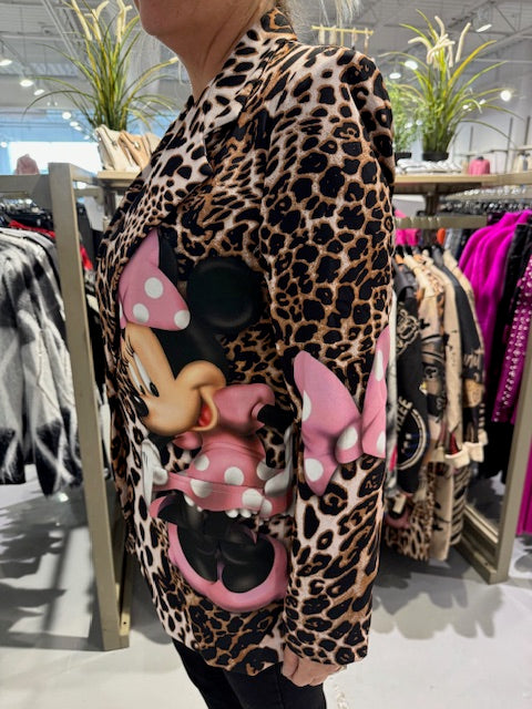 Jacket - Collection Italienne - Minnie Leopard