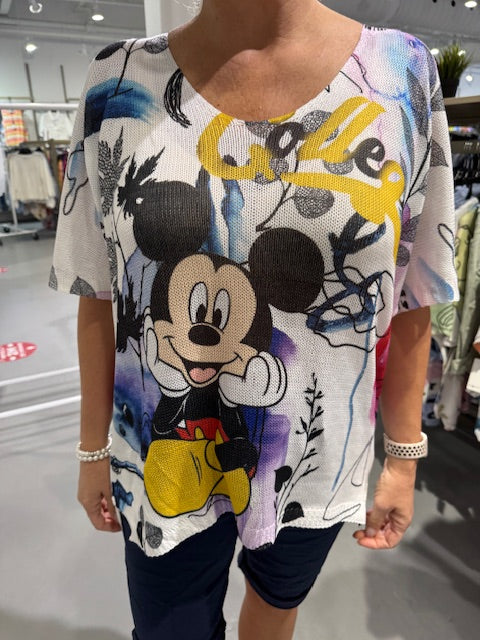 Haut - Collection Italienne - Mickey Mauve