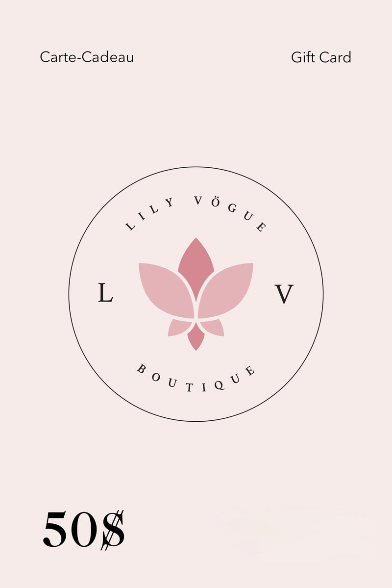 Carte Cadeau Lily Vogue