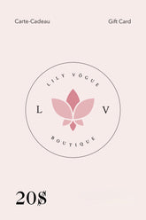 Lily Vogue Gift Card