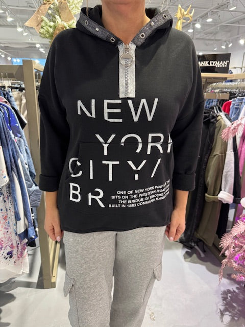 Hoodie Collection Italienne New York