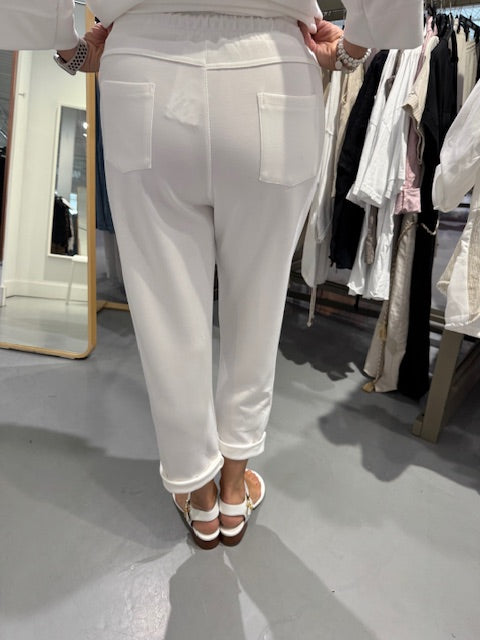 Pantalon - Collection Italienne - Blan-Jeans
