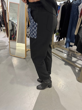 Pantalon - Collection Italienne - Noir-Jeans