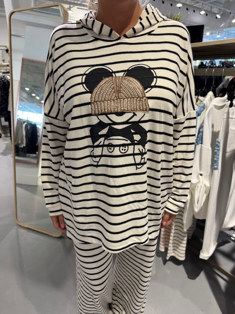 Hoodie - Collection Italienne - Mickey Tuque