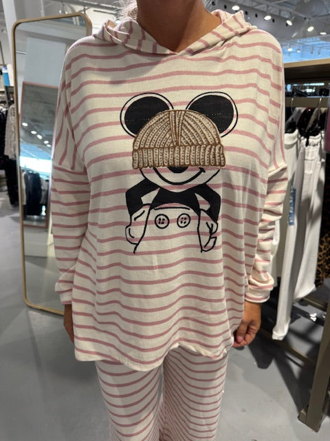 Hoodie - Collection Italienne - Mickey Tuque