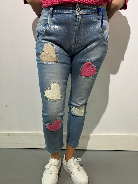 Jeans Collection Italienne COEURS
