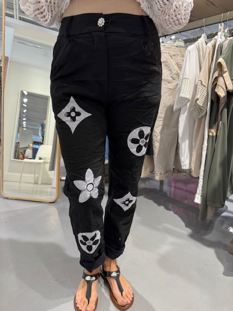 Pantalon - Collection Italienne - Fleur Diamant