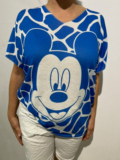 Chandail Collection Italienne 2300-MICKEY-BLEU