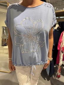 Haut - Collection Italienne - Fleur