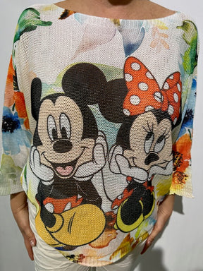 Chandail Collection Italienne 1930- MICKEY-MINNIE