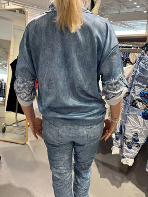 Blouse - Collection Italienne - Fleur Denim