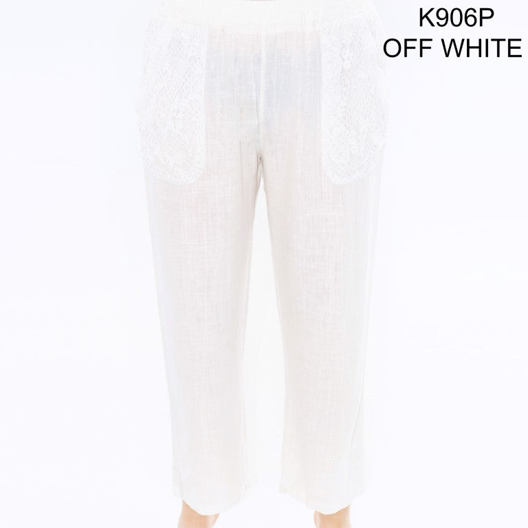 Pantalon Goa K906P-BLANC