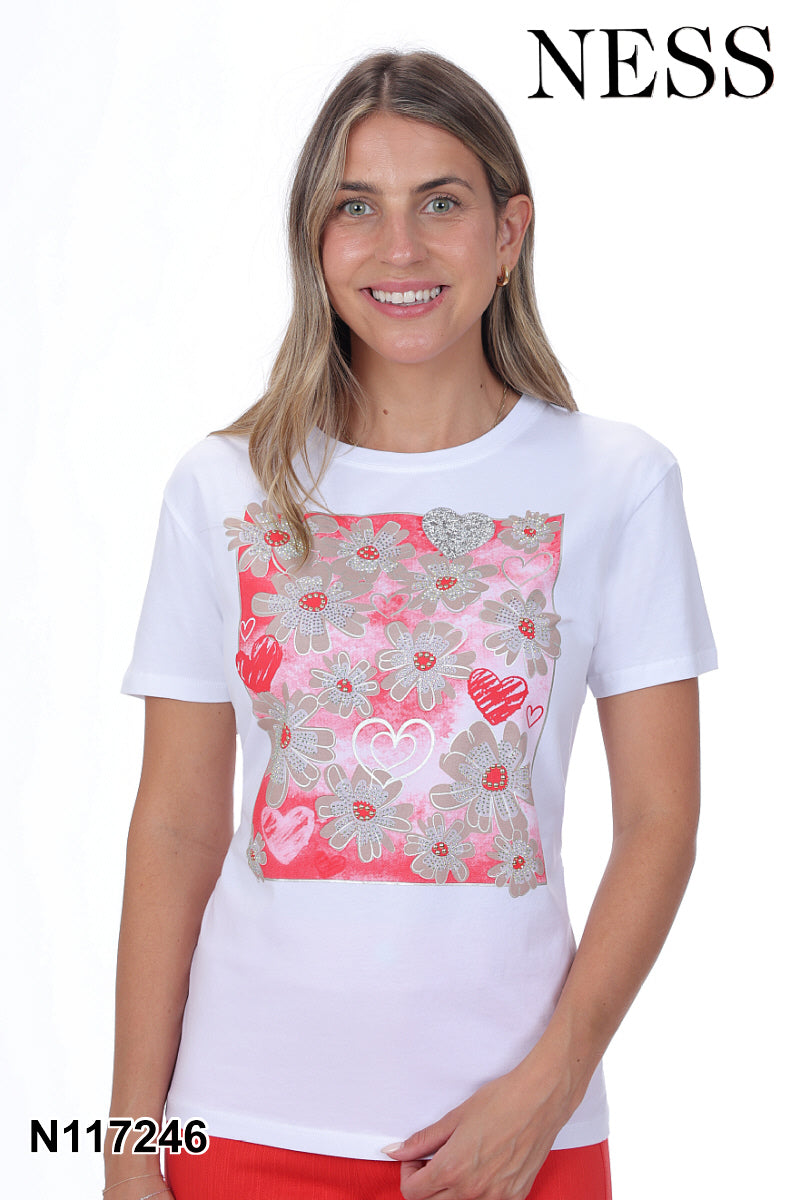 T-Shirt - Ness - N117246