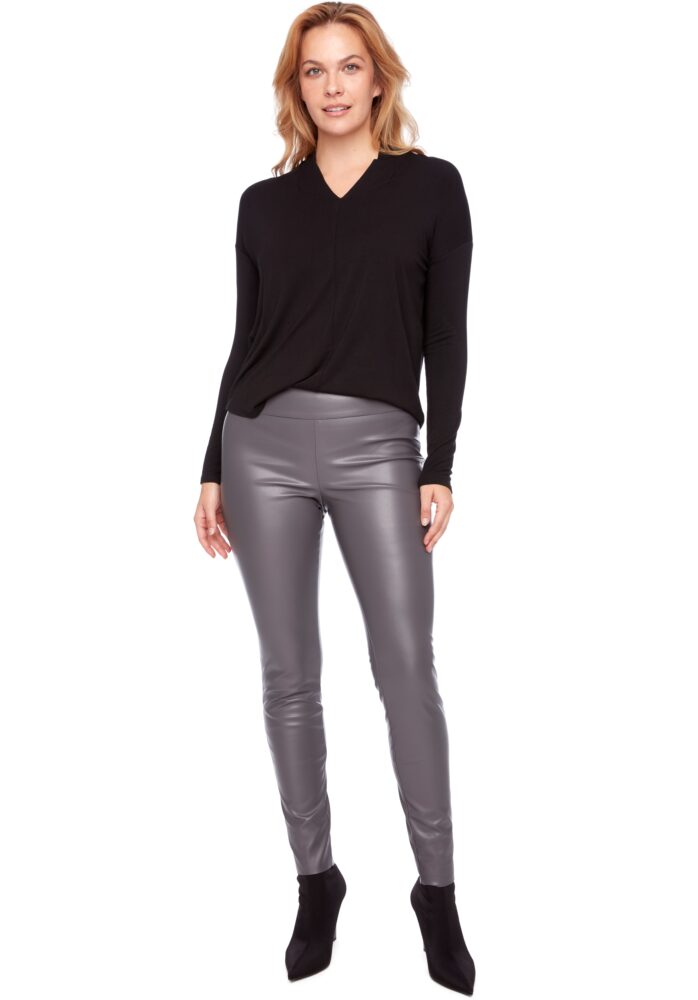 Pantalon cuir végane Up 68306