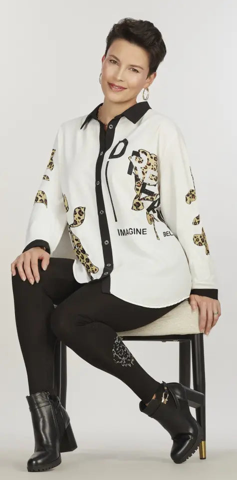 Blouse - Knit - F-114