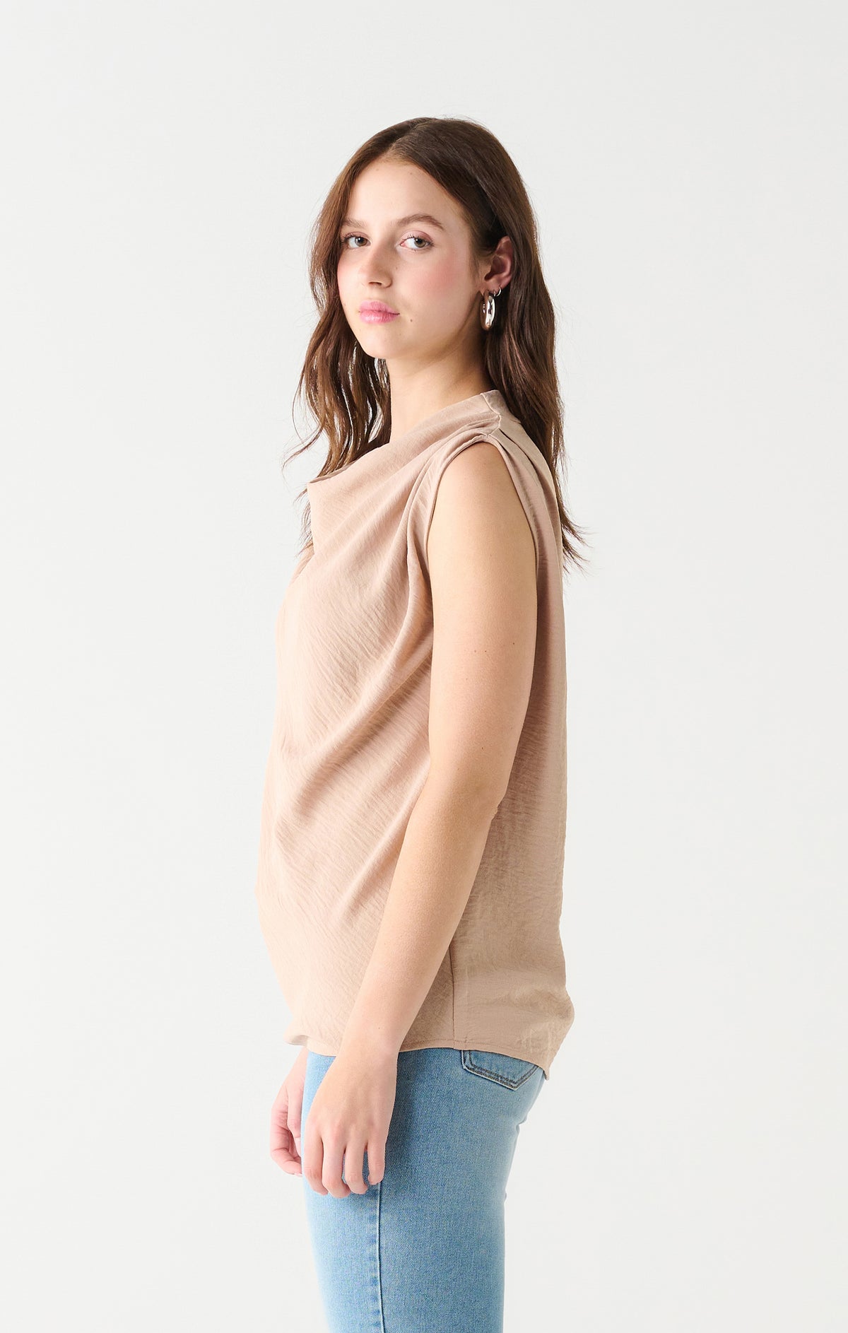Black Tape Top 2323504T-TAUPE