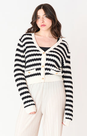 Cardigan - Black Tape - 2527253T